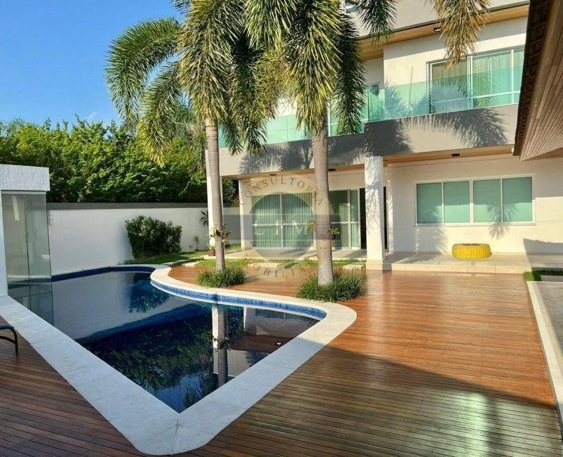 Casa Espetacular no Del Lago – 5 Suítes, Home Cinema e Área Gourmet na Barra