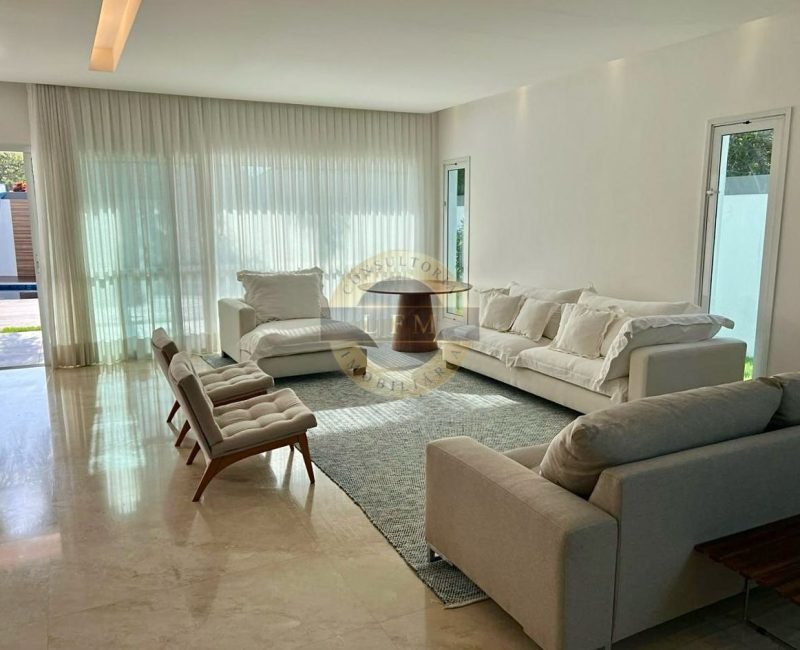 Casa Espetacular no Del Lago – 5 Suítes, Home Cinema e Área Gourmet na Barra