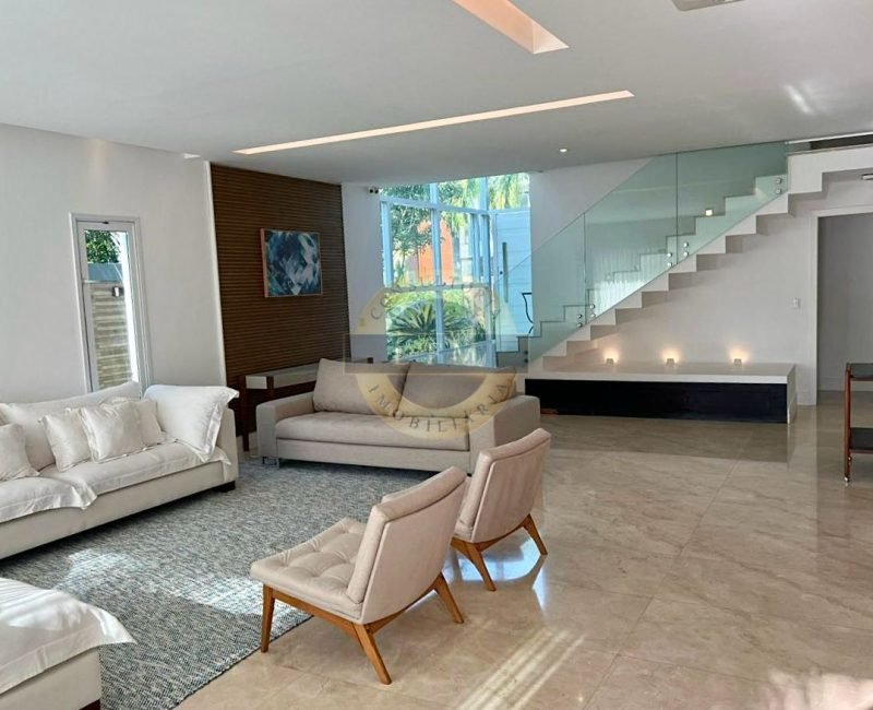 Casa Espetacular no Del Lago – 5 Suítes, Home Cinema e Área Gourmet na Barra